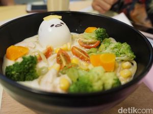Gemasnya! Ini Dia Kafe Gudetama Pertama di Indonesia
