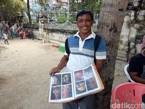 Kisah Suka Duka Tukang Tato Keliling di Pantai Kuta Bali Kisah Suka Duka Tukang Tato Keliling di Pantai Kuta Bali