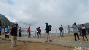 Foto: Ajaib! Kawah Sikidang Dieng Bisa Berpindah-Pindah