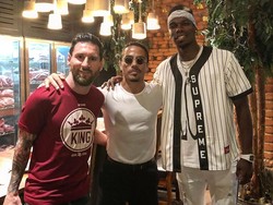 Ini Dia Menu Beefsteak yang Dinikmati Messi dan Pogba di Restoran Salt Bae
