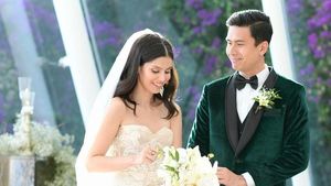 Indahnya Pesta Pernikahan Christian Bautista Didominasi Warna Putih di Bali