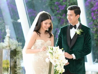 Indahnya Pesta Pernikahan Christian Bautista Didominasi Warna Putih di Bali