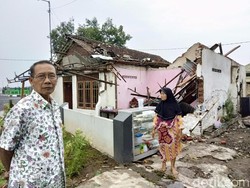 Angin Kencang Terjang 5 Desa di Sidoarjo, 80 Rumah Rusak