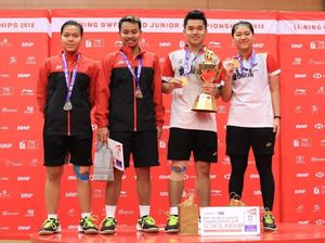 Leo/Indah Menangi All Indonesian Final di Kejuaraan Dunia Junior 2018