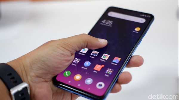 Xiaomi Mi Mix 3. Foto: Adi Fida Rahman/detikINET