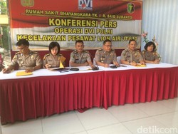 RS Polri Setop Pemeriksaan DNA Korban Lion Air 23 November