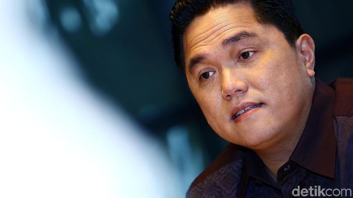 Erick Thohir, ketua KOI (Muhammad Ridho/detikSport) Erick Thohir, ketua KOI (Muhammad Ridho/detikSport)
