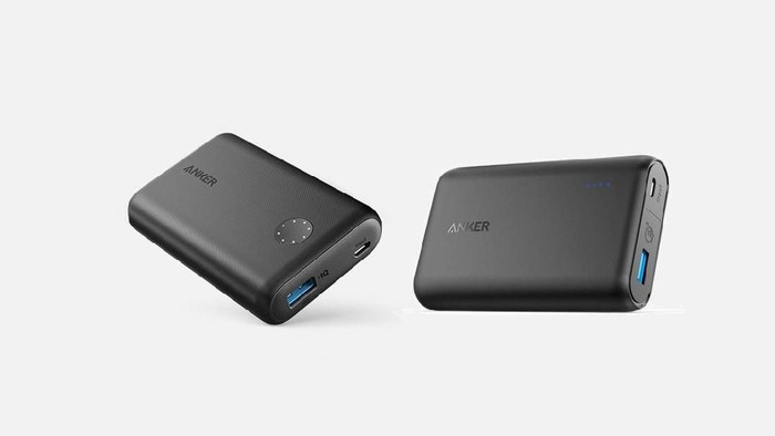 Dari Kiri: PowerCore II 10000 dan PowerCore Speed 10000 QC. Foto: Anker