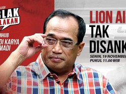 Tonton Blak-blakan Menhub Soal Sanksi Lion Air Pukul 11.00 WIB