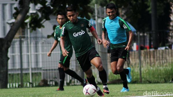 Timnas Indonesia Gelar Latihan Jelang Lawan Filipina