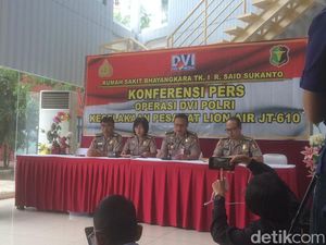 3 Jenazah Korban Lion Air PK-LQP Teridentifikasi 3 Jenazah Korban Lion Air PK-LQP Teridentifikasi