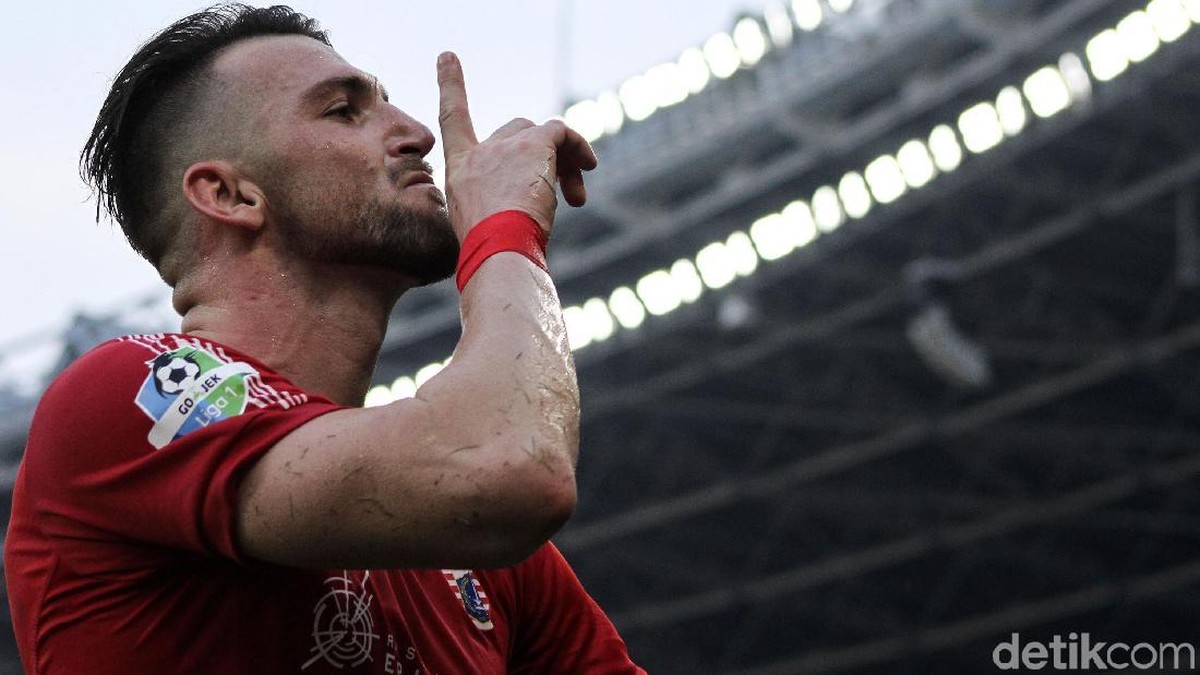 Persija Jakarta beri ultimatum untuk Marko Simic. (Foto: Rifkianto Nugroho)