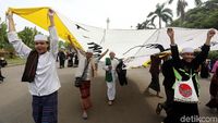 Suasana Peringatan Maulid Nabi di Monas