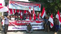 Aksi Mimbar Bebas Menolak Politik Fitnah dan Isu Sara