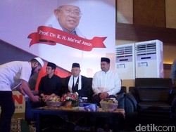 Maruf Amin Hadiri Maulid Nabi Bareng Ustaz Yusuf Mansur