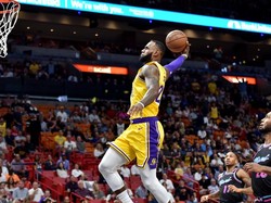 LeBron James dan Lakers Sama-Sama Lagi Panas