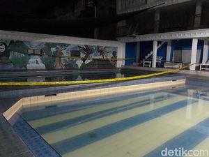 Foto: Kolam Renang di Yogya Saksi Bisu Tewasnya 2 Bocah