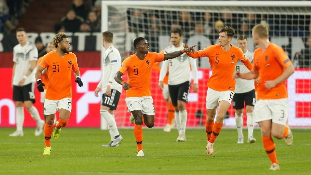 Timnas Belanda lolos ke semifinal UEFA Nations League (Leon Kuegeler/Reuters)