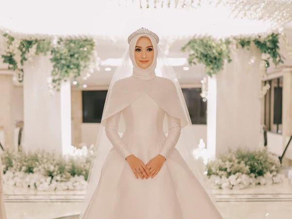 Cantiknya Indah Nada Puspita Saat Menikah, Pakai Gaun Bak Cinderella