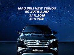 Cuma Malam Ini Lho! Daihatsu New Terios Dijual Rp 50 Juta