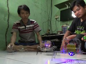 Keren! Ada Robot Laba-laba Ciptaan Pemuda Tuna Wicara