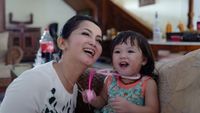 Kebersamaan Gempi, Anak Gading dan Gisel dengan Neneknya