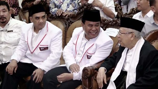 Maruf Amin Hadiri Pelantikan DPD Barisan Nusantara