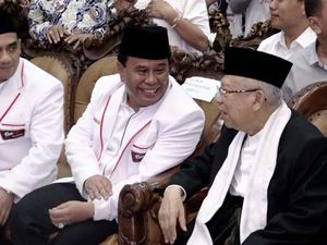 Maruf Amin Hadiri Pelantikan DPD Barisan Nusantara