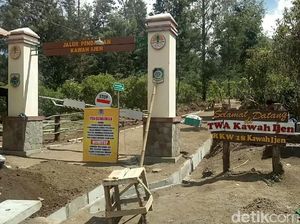 Perbaikan Infrastruktur, Kawah Ijen Ditutup Selama 3 Hari