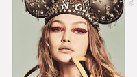 Pesona Gigi dan Bella Hadid dalam Konsep Mickey Mouse