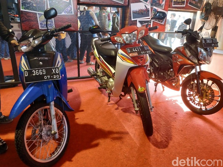 motor angsa Honda yang sudah discontinue. Foto: Ridwan Arifin