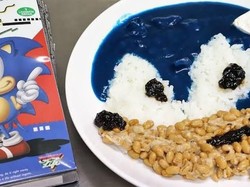 Unik! Ini Kari Biru yang Terinspirasi Tokoh Sonic The Hedgehog
