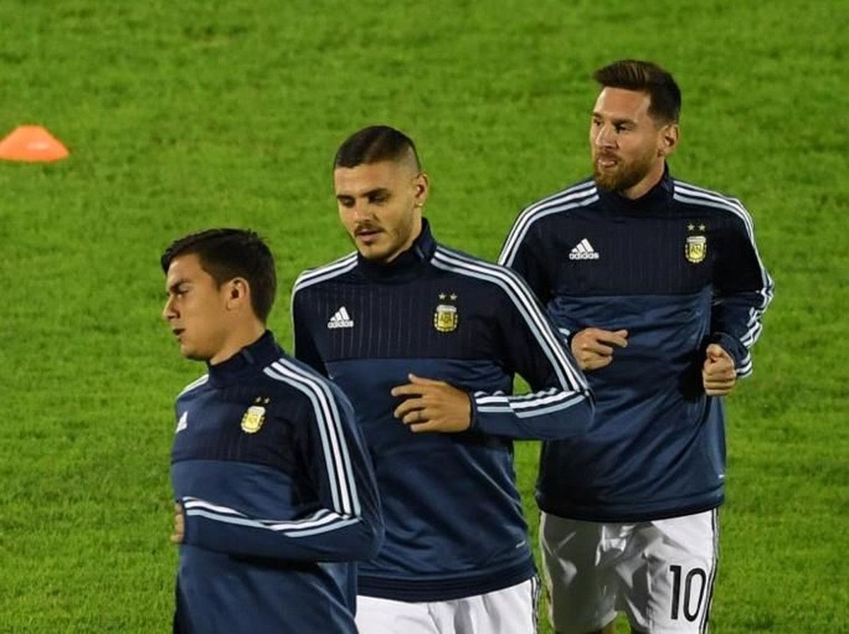 Era baru Timnas Argentina bersama Paulo Dybala dan Mauro Icardi (Pablo PORCIUNCULA BRUNE / AFP)