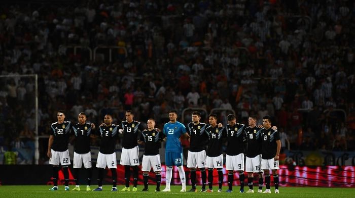 Rapor menjanjikan Argentina tanpa Lionel Messi. (Foto: Amilcar Orfali/Getty Images) Rapor menjanjikan Argentina tanpa Lionel Messi. (Foto: Amilcar Orfali/Getty Images)