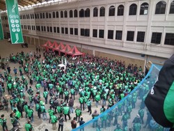 Ojek Online Sumut Demo Minta Operator Tidak Suspend Sepihak