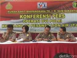 Bertambah 2 Orang, Total 109 Korban Lion Air Teridentifikasi