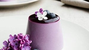 Nyam! Cantiknya Puding Taro yang Creamy dan Legit