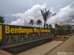 Pembangunan Bendungan Way Sekampung Capai 53%
