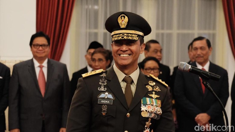Jadi KSAD, Andika Perkasa Naik Pangkat Jadi Jenderal Jadi KSAD, Andika Perkasa Naik Pangkat Jadi Jenderal