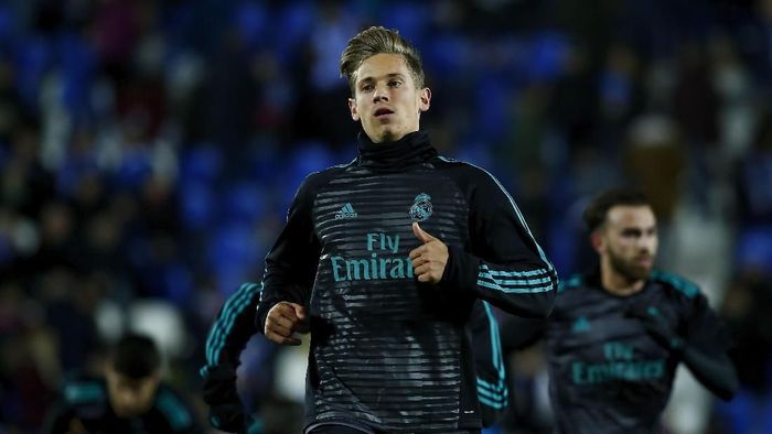 Marcos Llorente masuk incaran Atletico Madrid. (Foto: Arroyo Moreno/Getty Images)