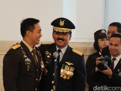 Jelang Dilantik Jadi KSAD, Andika Perkasa Sapa Panglima TNI