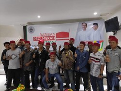 Barisan Peci Merah Betawi Deklarasi Dukung Jokowi-Amin