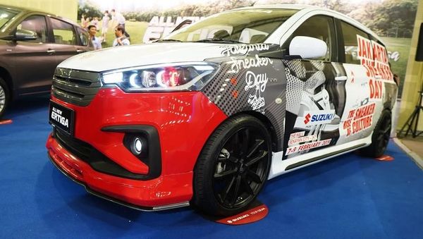 Modif Ertiga, Hasil Kolaborasi Suzuki dan Jakarta Sneaker Day