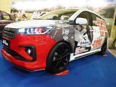 Modif Ertiga, Hasil Kolaborasi Suzuki dan Jakarta Sneaker Day