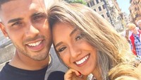 Si cantik ini adalah Isadora Nascimento, kekasih dari bek sayap Chelsea Emerson Palmieri. (Foto: Instagram @emersonpalmieri33)