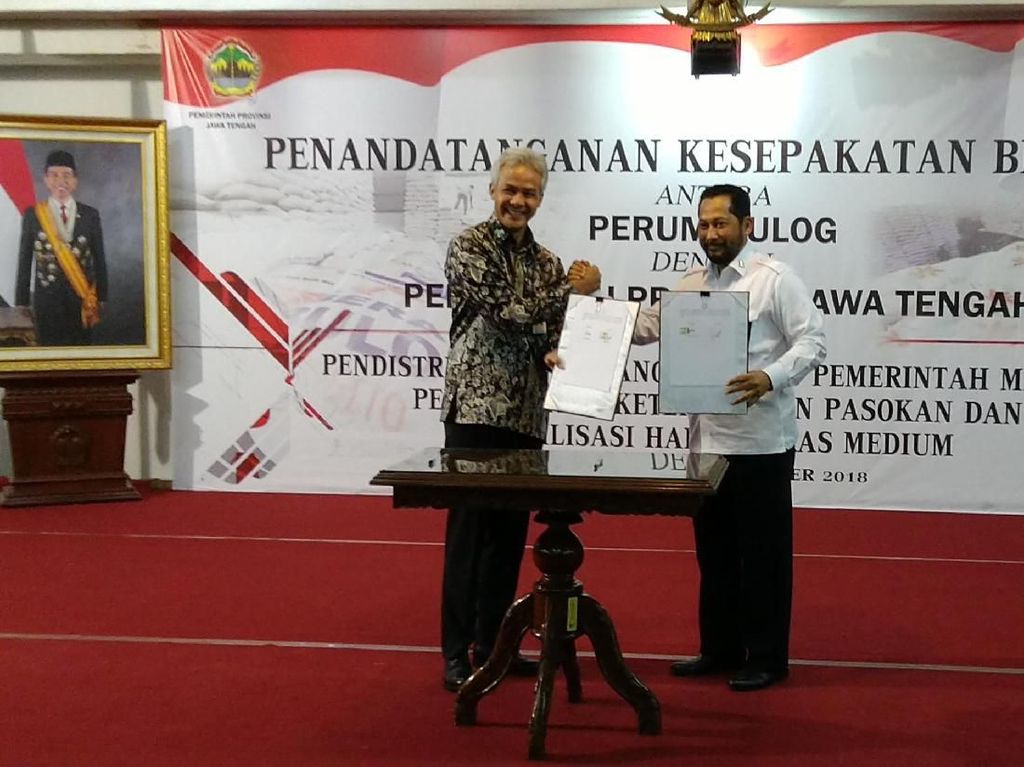 Delapan Rantai Pasokan Beras di Jateng Dipangkas, Begini Caranya Delapan Rantai Pasokan Beras di Jateng Dipangkas, Begini Caranya