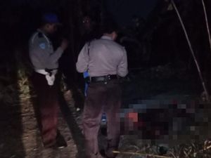 Diduga karena Asmara, Pria Paruh Baya Tewas Penuh Luka Bacok di Kediri