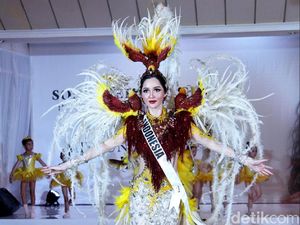 Wakili Indonesia di Miss Universe, Sonia Fergina Jadi Burung Cendrawasih Wakili Indonesia di Miss Universe, Sonia Fergina Jadi Burung Cendrawasih