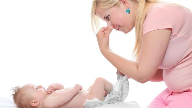 Ilustrasi bayi diare
