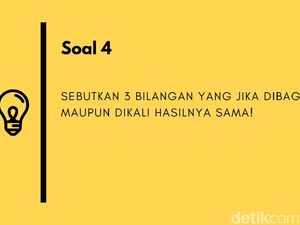 Tes Otak Menjelang Akhir Pekan, Kalau Masih Tajam Pasti Benar Semua